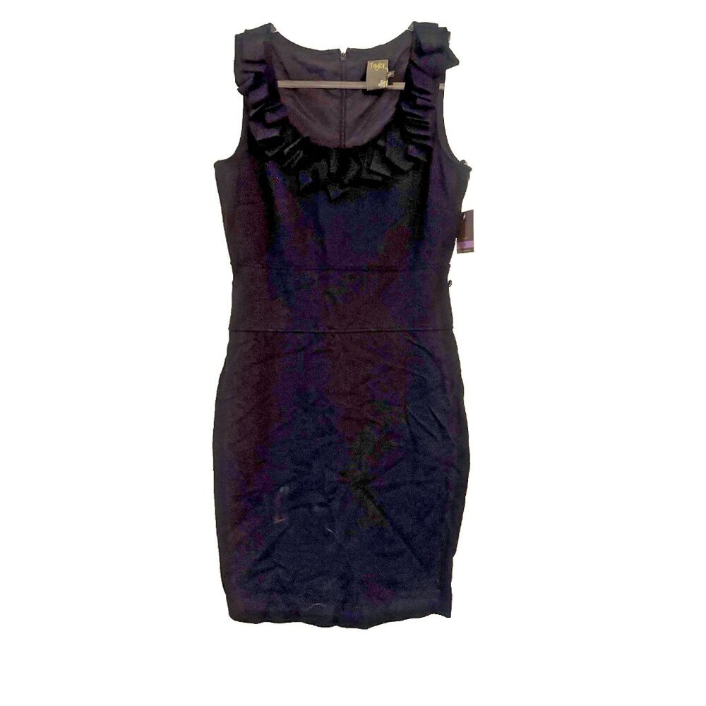 Taylor Dress Size 6 NWT Black